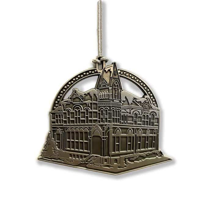 Willard Library Christmas Ornament