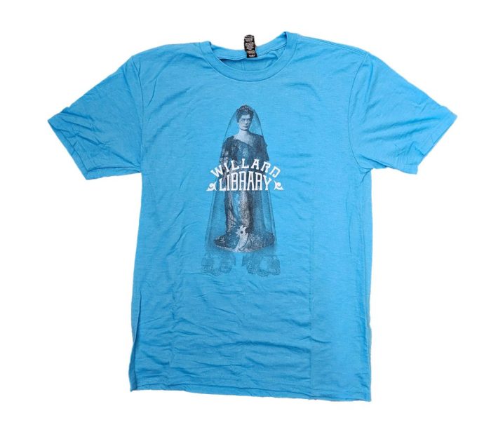 Grey Lady Ghost Tee: Vivid Blue
